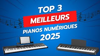 TOP 3 - LES MEILLEURS PIANOS NUMÉRIQUES DE 2025 - COMPARATIF \u0026 AVIS : CASIO, ALESIS, YAMAHA