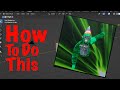 How to make a gorilla tag pfp or thumbnail using blender (3.6.14)