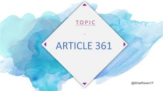 Article 361