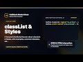 classList & Styles Explained | FullStack Masterclass JavaScript Course