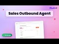 Sales Outbound Agent on WhatsApp | AI Agent Demo (Mukh.1)