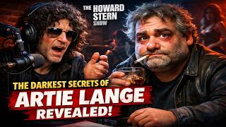 The Darkest Secrets of Artie Lange Revealed on The Howard Stern Show.