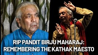 Remembering Pandit Birju Maharaj: A Kathak maestro and one of India's most revered artistes