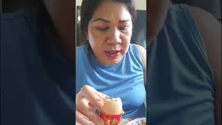 This Is How My Wife Eats A Balut - Fertilized Egg