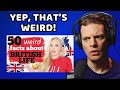 American Reacts to 50 Weird Facts About British Life