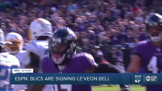 Tampa Bay Bucs signing running back Le’Veon Bell, per reports