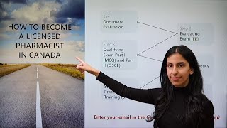 How to become a licensed pharmacist in Canada