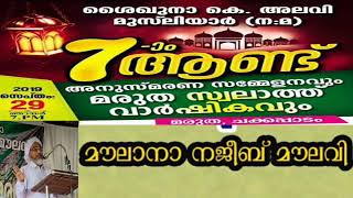 വണ്ടൂര്‍ | കെ.അലവി മൗലവി 7 ആം ആണ്ടനുസ്മരണം | മൗലാനാ നജീബ് മൗലവി