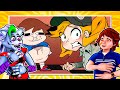 FNAF Animations REACT with Roxanne Wolf and Gregory