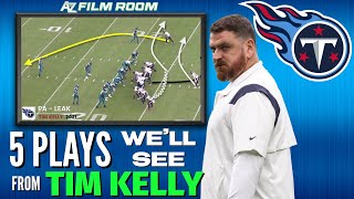 5 Tim Kelly Plays You'll See in the Titans' Offense: Film Breakdown