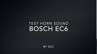 Bosch EC6 Fanfare Horn by GEC