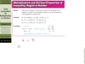 Solve Inequalities by Multiplication or Division