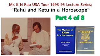 [Mr. K N Rao] English; Rahu & Ketu in a Horoscope (Part 4 of 8)