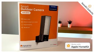 Netatmo Smart Outdoor Camera with Siren Review - HomeKit enabled smart camera