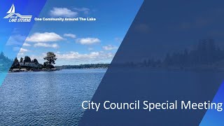 Special City Council Meeting of October 17, 2023