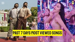 Past 7 Days Most Viewed Indian Songs On Youtube (20 March 2023)