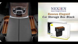 Baseus Elegant Car Storage Box I How to increase storage space in your Car