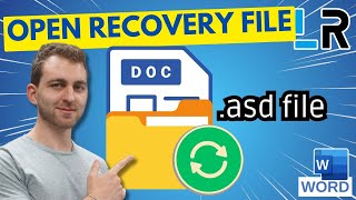 MS Word: Open .ASD file (recovery autosave file) ✅ 1 MINUTE
