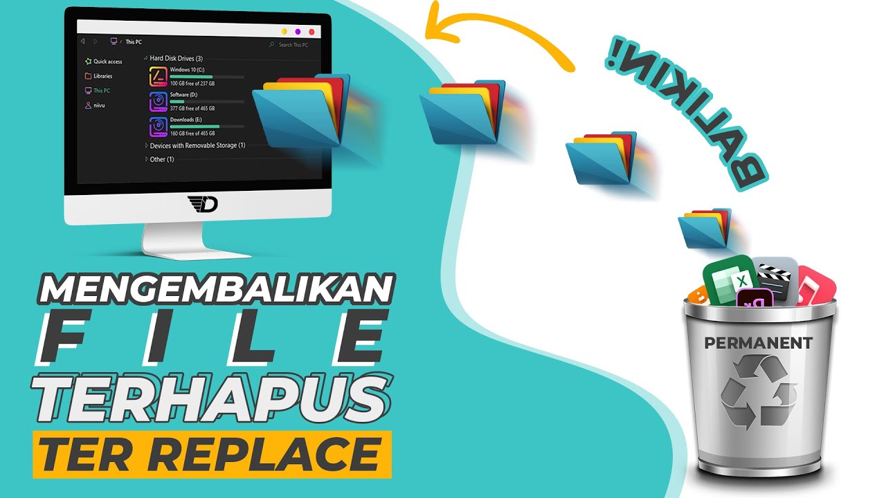 Cara Mengembalikan File Yang Terhapus Permanen Atau Ter Replace Di PC ...