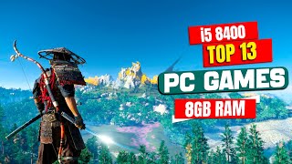 Top 13 Games for Intel i5 8400 8GB RAM No Graphic card |best games for low end pc |mid spec pc games