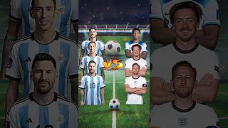 Argentina Trio Vs England Trio 🤩🔥 (Messi, Harry Kane, Di Maria, Bellingham)
