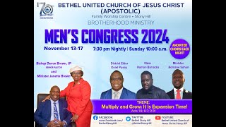 BUC Stony Hill | Men's Congress 2024 Night 3 | Nov 15, 2024 | Minister Romane Sohan