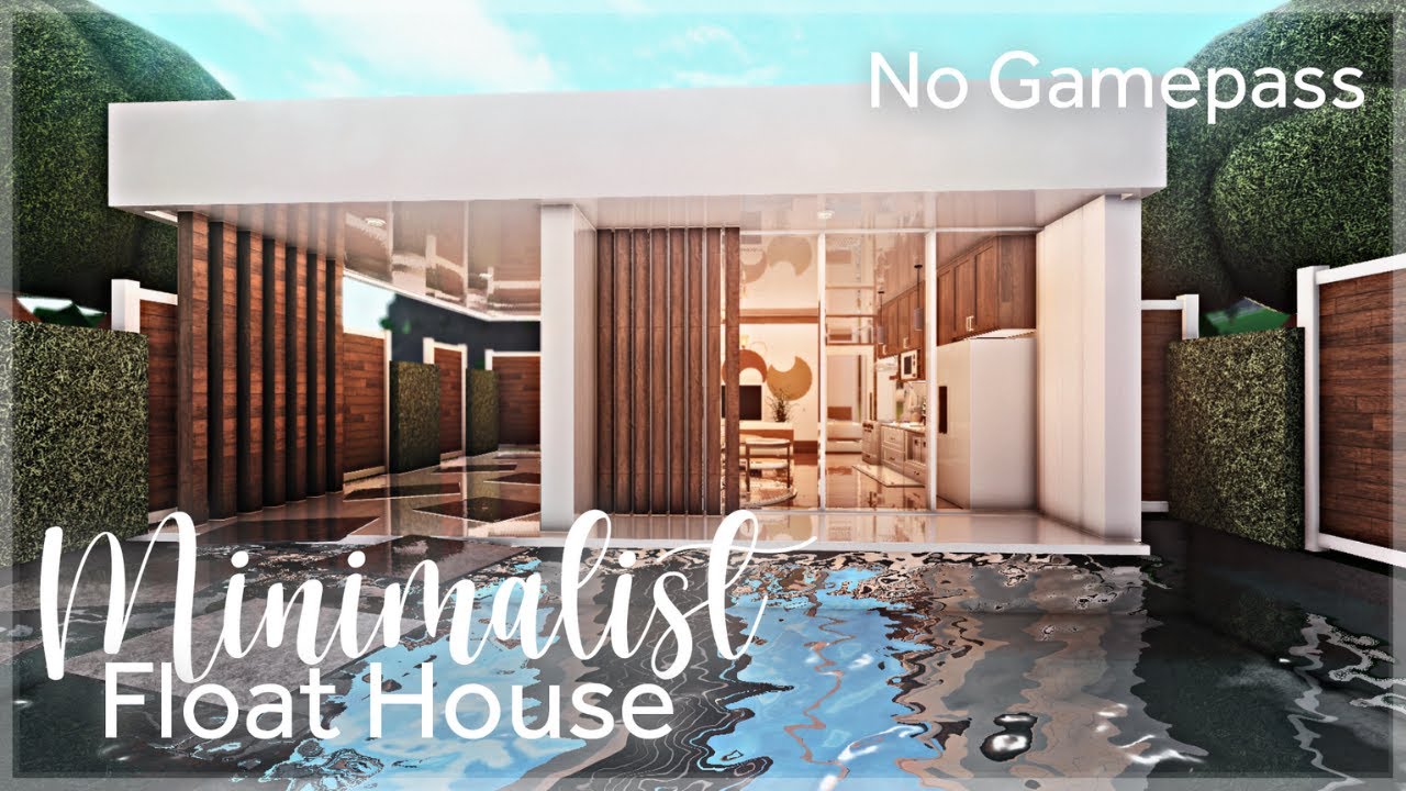 Roblox Bloxburg - No Gamepass Minimalist Float House - Minami Oroi ...