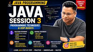 Java Programming Session 3 | Arrays & OOP Basics Explained