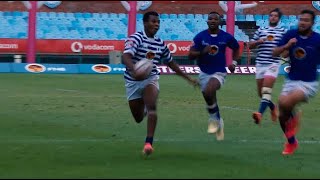 The brilliance of UCT's try-scoring machine Athi Gazi in the 2021 Varsity Cup