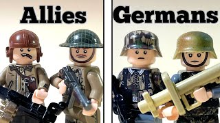 WW2 Battle of the Hedgerows in LEGO