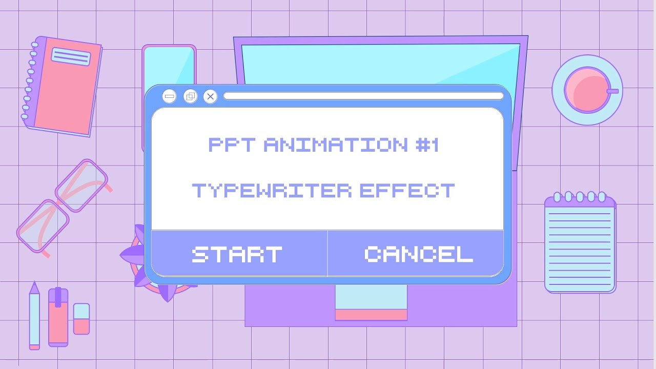 Typewriter Effect Using Powerpoint Youtube