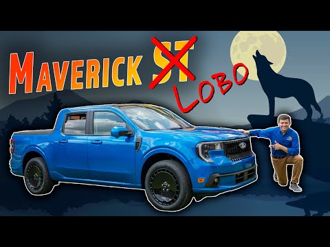 The 2025 Ford Maverick Lobo isn't quite a Maverick ST… but it's close…