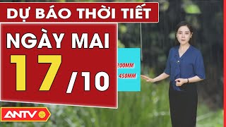 Dự báo thời tiết ngày mai 17/10: Hà Nội ngày nắng đêm se lạnh, TP.HCM mưa lớn về đêm | ANTV