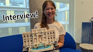 New LEGO Architecture 21062 Trevi Fountain: Designer Interview!