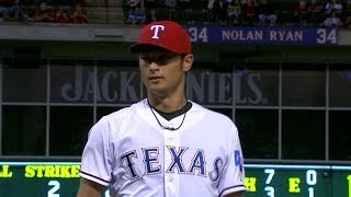 SEA@TEX: Darvish fans eight, holds Mariners to two