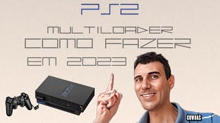 CRIAR DVD MULTILOADER PS2 EM 2023 - With Subtitles PT/BR (Cowbas®)