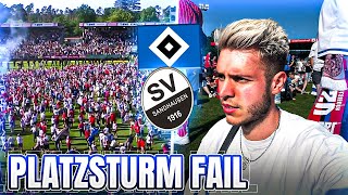 PLATZSTURM FAIL!! SV Sandhausen vs HSV Stadionvlog