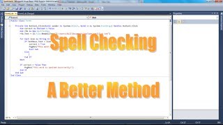 Spellchecking - a Better Method (VB.net) - decliciousVB