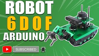 Robot 6 D O F | 6 Dof Robot Arm Arduino | Robotics Engineering | Motion Planning in robotics