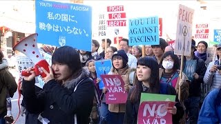 安保関連法の廃止を求める京都デモ／SEALDs KANSAI - 2015.12.20 京都市