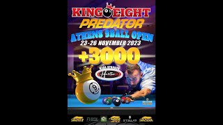 👑KING8 PREDATOR ATHENS 9-BALL OPEN 2023 +3000💶👑 DAY 3