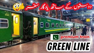 Unveiling Luxury: Green Line Premium Train Journey from Rawalpindi to Karachi