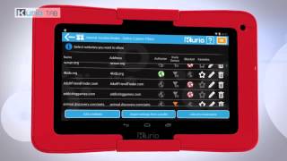 KurioTabs Feature Genius Internet Filtering