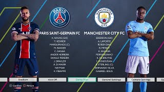 Paris Saint Germain vs Manchester City | Parc des Princes | UEFA Champions League Matchday 2