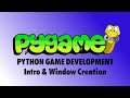 Create games with Python - Pygame Intro & Window creation