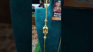 தங்கம் ஏத்திய ஐம்பொன் தாலிக்கொடி | real gold work impon chain 150ml gold polish#shorts_video #shorts