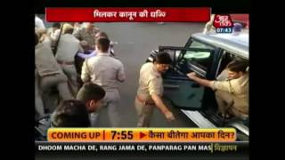 High Voltage Drama At Meerut After Clash Between Cops, BJP Leader Sanjay Tyagi