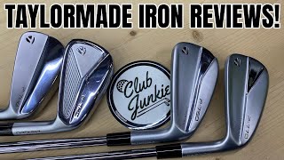 Club Junkie: Iron Reviews! TaylorMade P7MB, P7MC, P770, and P790!