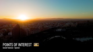 Spektakuläre 4K Drohnen-Tour: Valencia at sunset | DJI Mini 4 Pro