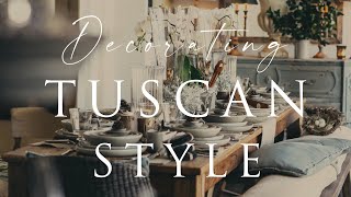 HOW TO Decorate TUSCAN Style Homes | Our 10 Insider Design Tips | Fresh & Contemporary Tuscan Looks